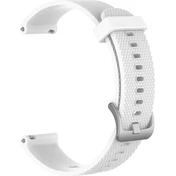 Tactical Silikonový Řemínek pro Garmin VivoActive 4s 18mm White - bílý 2450066 - Wearables