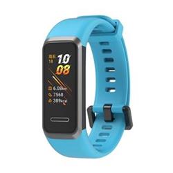 Tactical silikonový řemínek pro Huawei Band 4 Light Blue - světle modrý 2449489 - Wearables