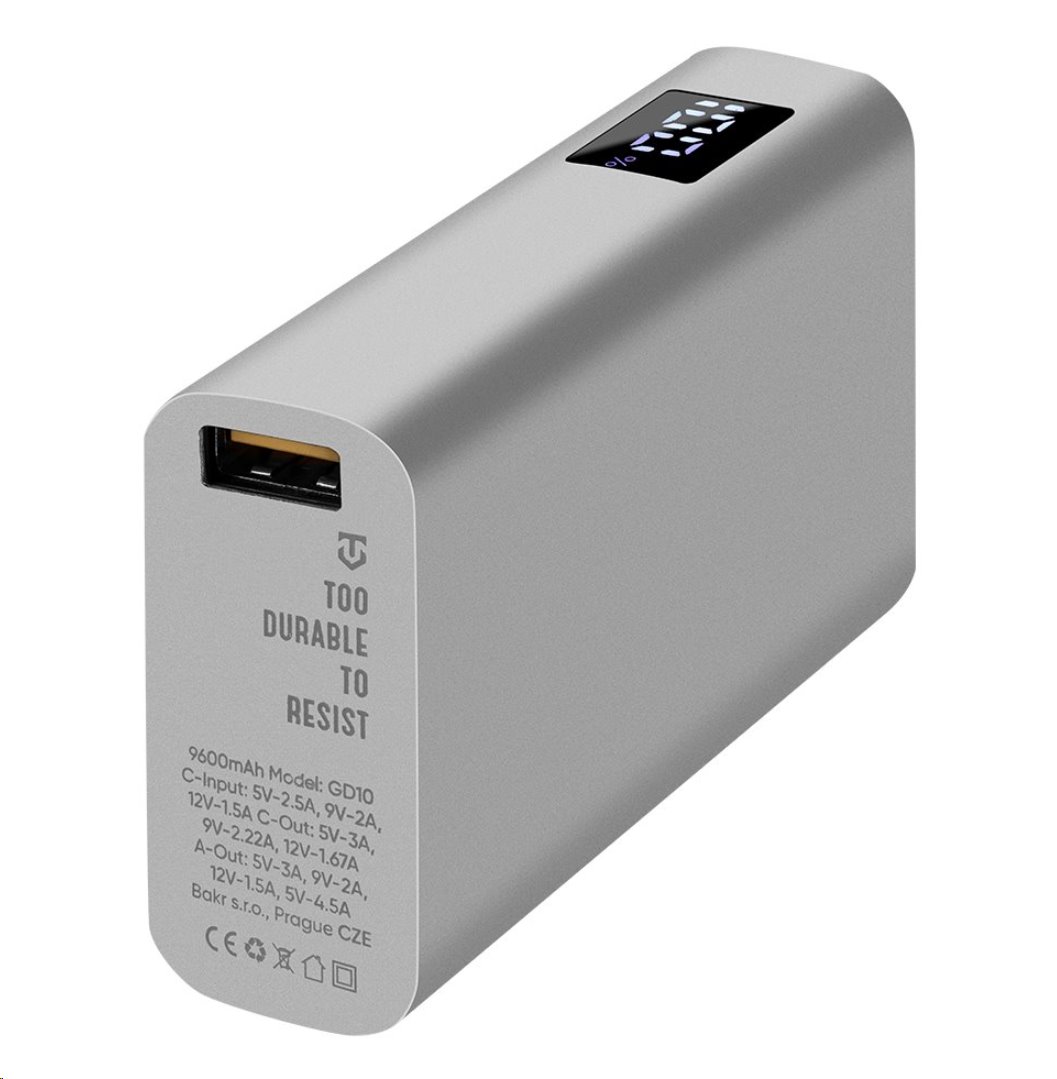 Taktická EDC tehla 9600mAh Raw