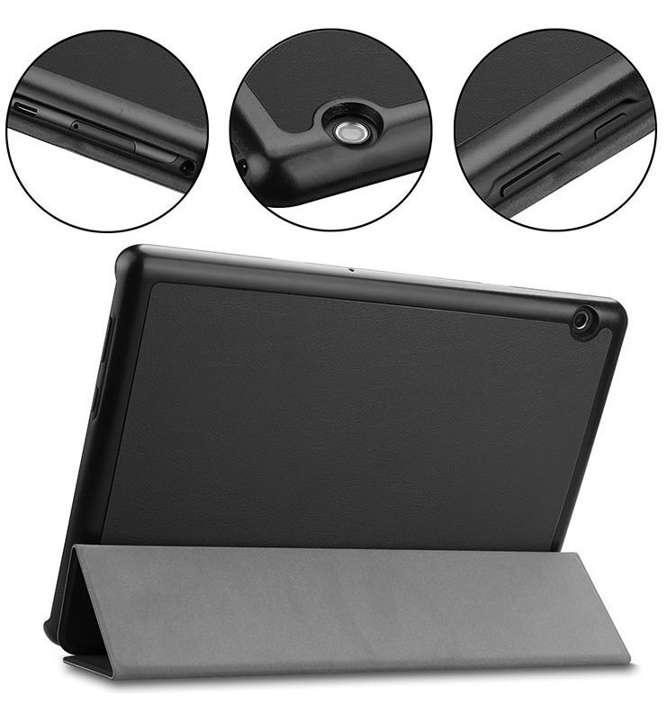 Taktické skladacie puzdro Book Tri Fold pre Samsung T500/T505 Galaxy Tab A7 10.4 Pink