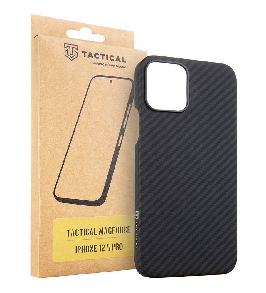 Taktický kryt MagForce Aramid pre Apple iPhone 12/12 Pro čierny