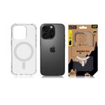 Taktický kryt MagForce Plyo pre Apple iPhone 16 Pro Transparent