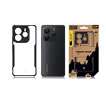 Taktický kryt Quantum Stealth pre Xiaomi Redmi Note 14 5G Clear/Black