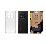 Taktický kryt TPU Plyo pre Xiaomi Redmi Note 14 Pro 5G Transparent