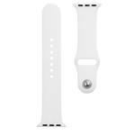 Taktický silikónový remienok pre Apple Watch 1/2/3/4/5/5/6/7/8/SE 38/40/41 mm White - White