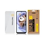 Taktický sklenený štít 2,5D sklo pre Motorola G31 Clear