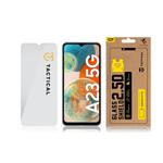 Taktický sklenený štít 2,5D sklo pre Samsung Galaxy A22 5G Clear