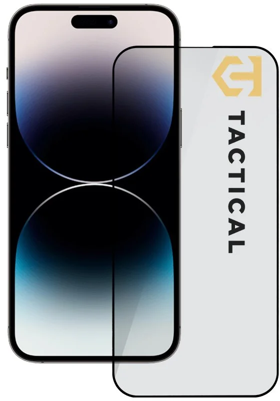 Taktický sklenený štít 5D sklo pre Apple iPhone 14 Pro Black