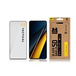 Taktický sklenený štít 5D sklo pre Poco X6 Pro 5G Black