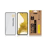 Taktický sklenený štít 5D sklo pre Samsung Galaxy S22 Black
