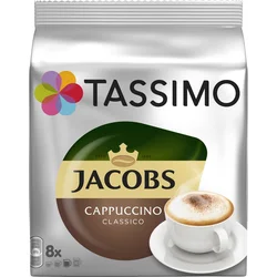 Tassimo Jacobs Cappuccino 8 nápojů TASSIMO CAPPUCCINO - Kávovar a espresso - příslušenství