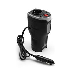 Technaxx měnič napětí 200W, DC 12V na 2xUSB a 1x230V  (TE13)