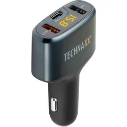 Technaxx TE11 nabíječka do auta QC 3.0, USB-A a USB-C 4823 - Nabíječky