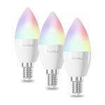 TechToy Smart Bulb RGB 4,4W E14 3ks sada