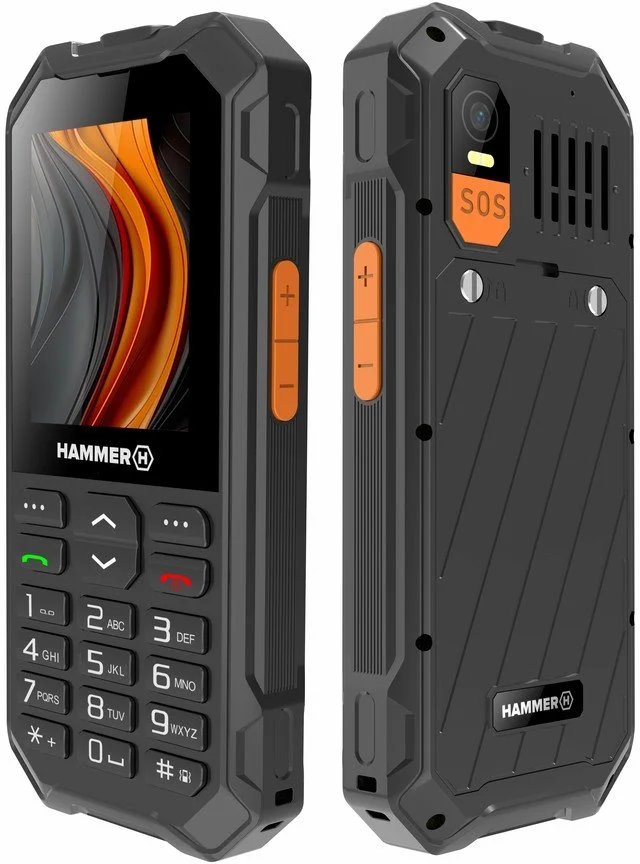 Telefon myPhone Hammer 6 LTE oranžový