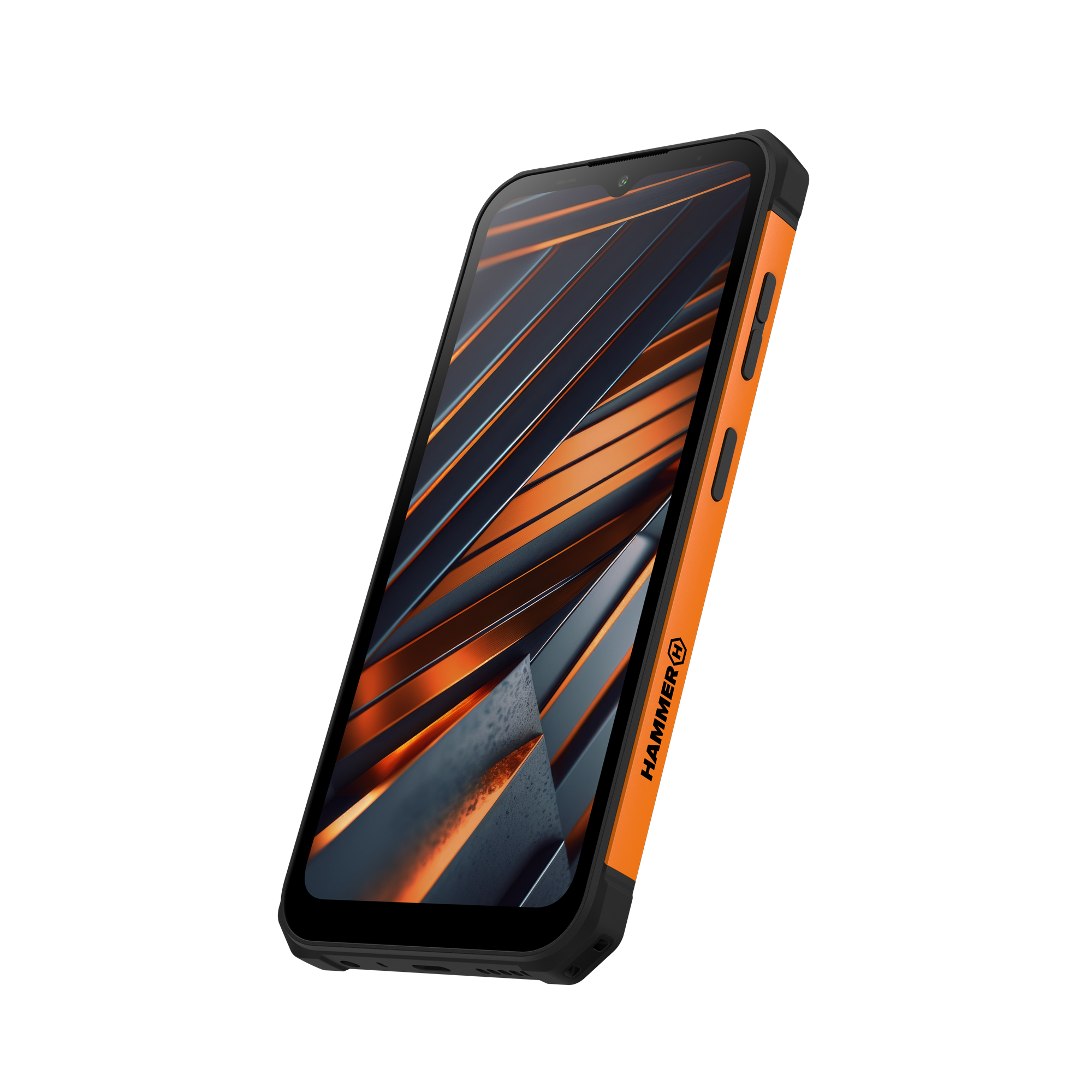 Telefon myPhone Hammer Iron Va oranžový