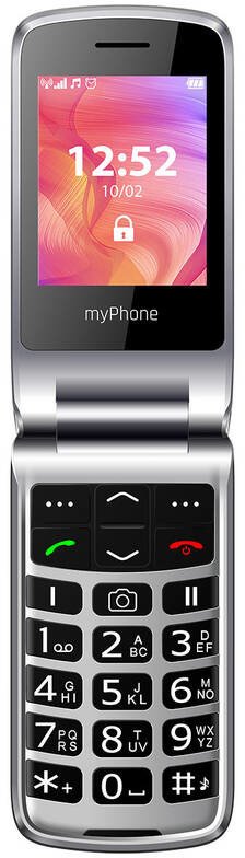 Telefon myPhone Rumba 2 černý s nabíjecím stojánkem