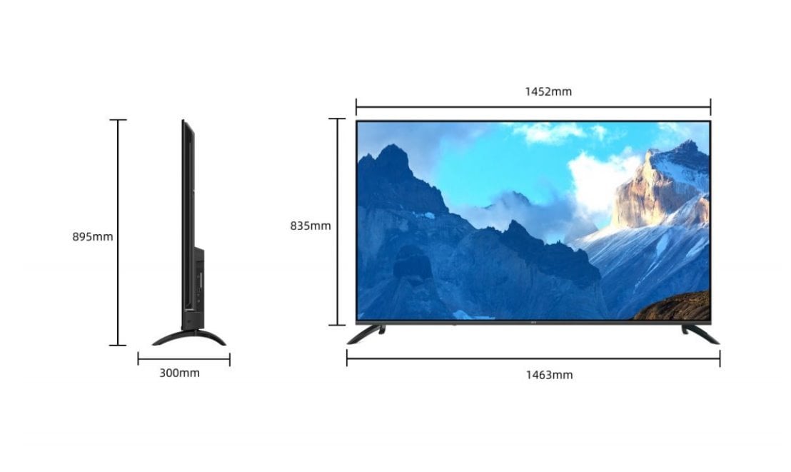 Televízor CHiQ U65G7LX 65" + 2 roky predĺženej záruky