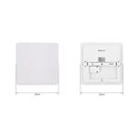 Tellur WiFi Smart LED čtvercové stropní světlo, 24W, 3000-6500K + RGB, bílé