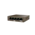 Tenda TEG1105PD PoE PD Gigabitový prepínač, 1x PoE IN, 4x PoE OUT 802.3af, 5x 1 Gbps, max. 30W, bez ventilátora