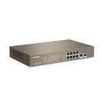 Tenda TEG5310P-8-150W Gigabitový L3 PoE switch 130W, 8x 1Gbps PoE, 2x RJ45/SFP, STP, IGMP, VLAN, Rack