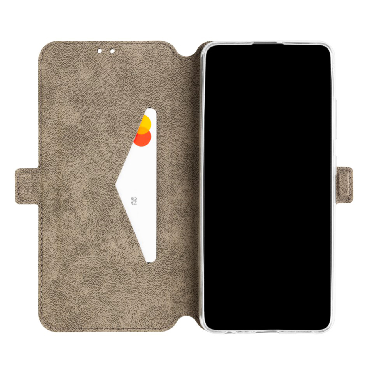 Tenké pouzdro typu kniha FIXED Topic pro Motorola Moto G14, černé