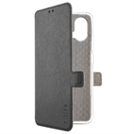 Tenké pouzdro typu kniha FIXED Topic pro Motorola Moto G34 5G, černé