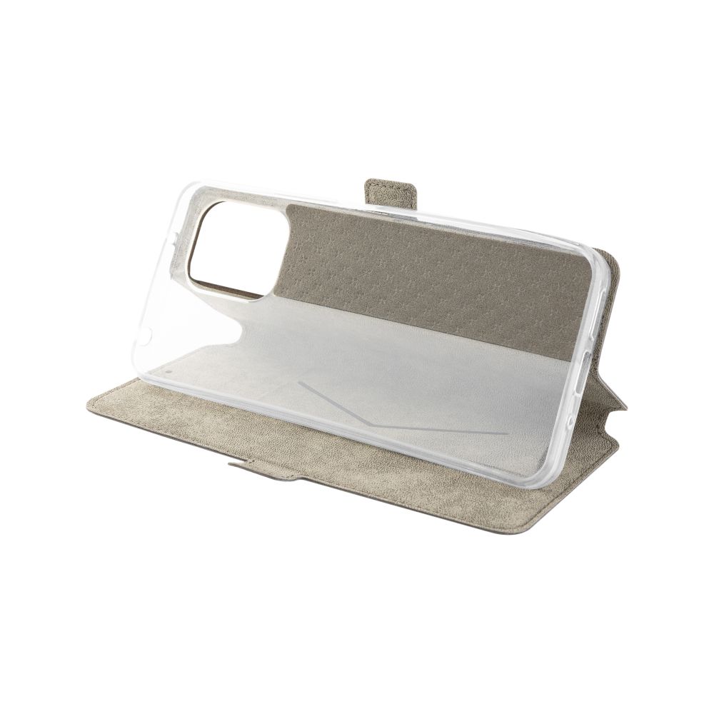 Tenké pouzdro typu kniha FIXED Topic pro Xiaomi Redmi 12, černé