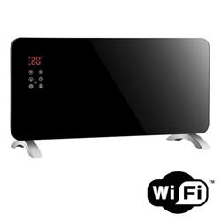 Teplovzdušný konvektor Solight keramický 2000W, WiFi, LCD, nastaviteľný termostat, časovač