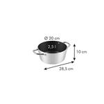 Tescoma GrandCHEF kastról 20 cm, 2,5 l