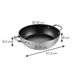 Tescoma Hlboká panvica GrandCHEF 32 cm, 2 rukoväte