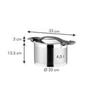 Tescoma Hrnec s poklicí ULTIMA, 20 cm, 4 l  
