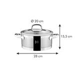 Tescoma Kastról PRESIDENT s pokrievkou, priemer 20 cm, 3 l