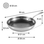 Tescoma SteelCRAFT panvica s priemerom 28 cm