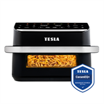 TESLA AirCook DualHeat QD575 XXL dvojitá teplovzdušná fritéza