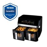 TESLA AirCook DualZone Q787 XXL Deluxe - multifunkční duální digitální horkovzdušná fritéza