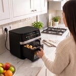 TESLA AirCook DualZone Q787 XXL Deluxe – multifunkčný digitálny fritéz s dvojitou zónou