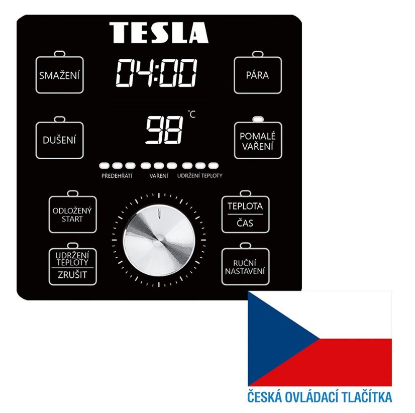 TESLA MultiCook MC600 Pro - multifunkční elektrický hrnec