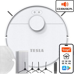 TESLA RoboStar iQ550 – robotický vysávač (biela farba)