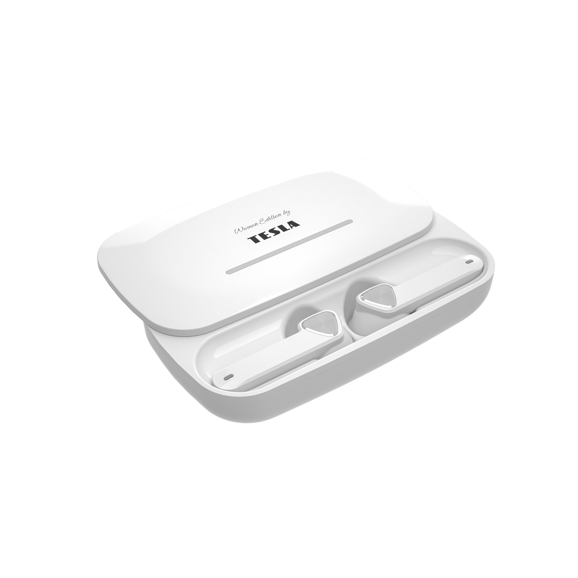 TESLA Sound EB20 bezdrátová Bluetooth sluchátka (Luxury White)