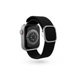 Textilný pletený remienok Epico pre Apple Watch 38/40/41 mm - čierny