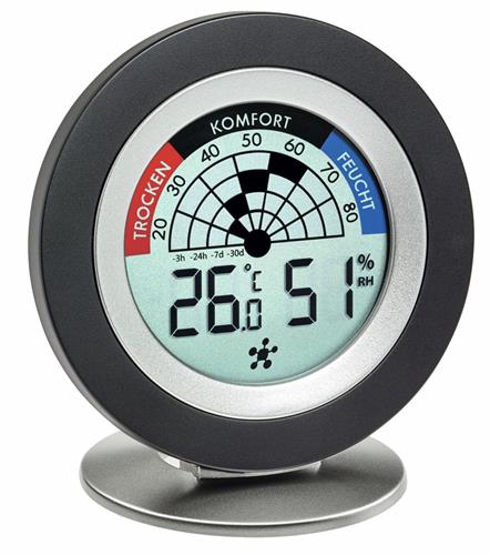 TFA 30.5043.01 - Teplomer s vlhkomerom COSY RADAR