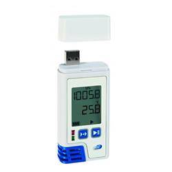 TFA 31.1059.02 - USB datalogger s displejom na meranie teploty, vlhkosti a tlaku s PDF výstupom - LOG220