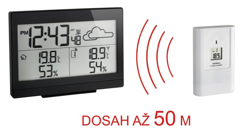 TFA 35.1135.01 - Domáca meteorologická stanica CASA čierna