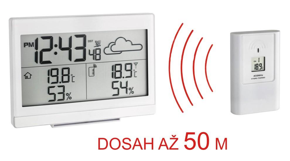 TFA 35.1135.02 - Domáca meteorologická stanica CASA biela