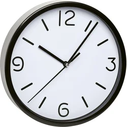 TFA 60.3033.01 - Nástenné hodiny - čierne