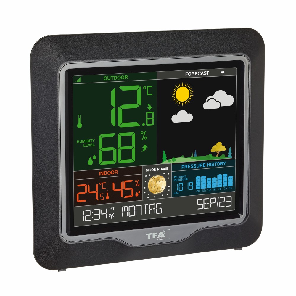 TFA bezdrôtová meteostanica s farebným displejom 35.1150.01 SEASON TFA35.1150.01