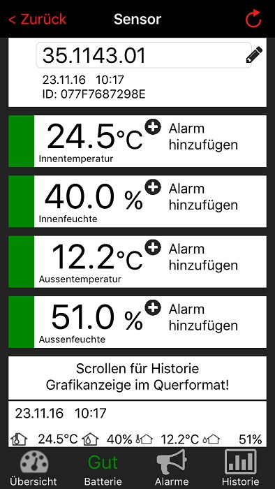 TFA domácej meteostanice 35.1143.01.IT kompatibilný so systémom WeatherHub TFA35.1143.01
