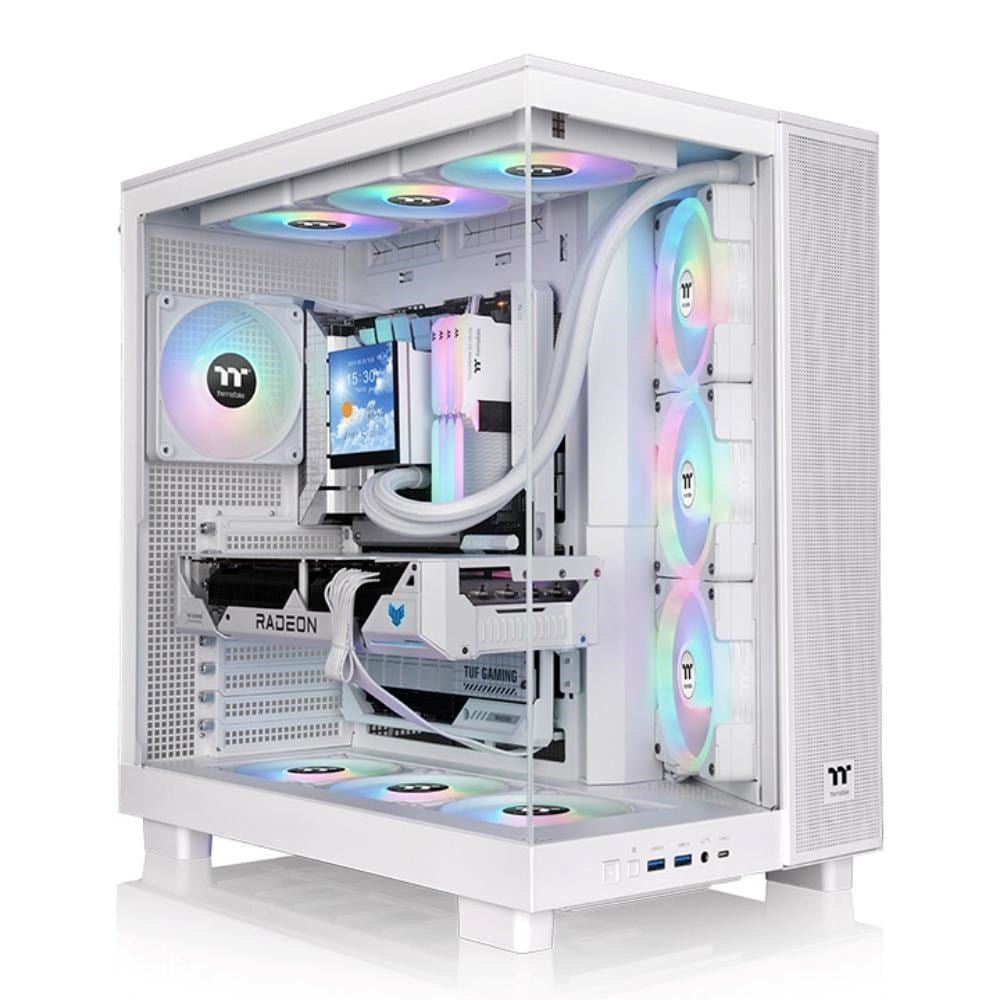 THERMALTAKE View 380 XL TG ARGB, bílá