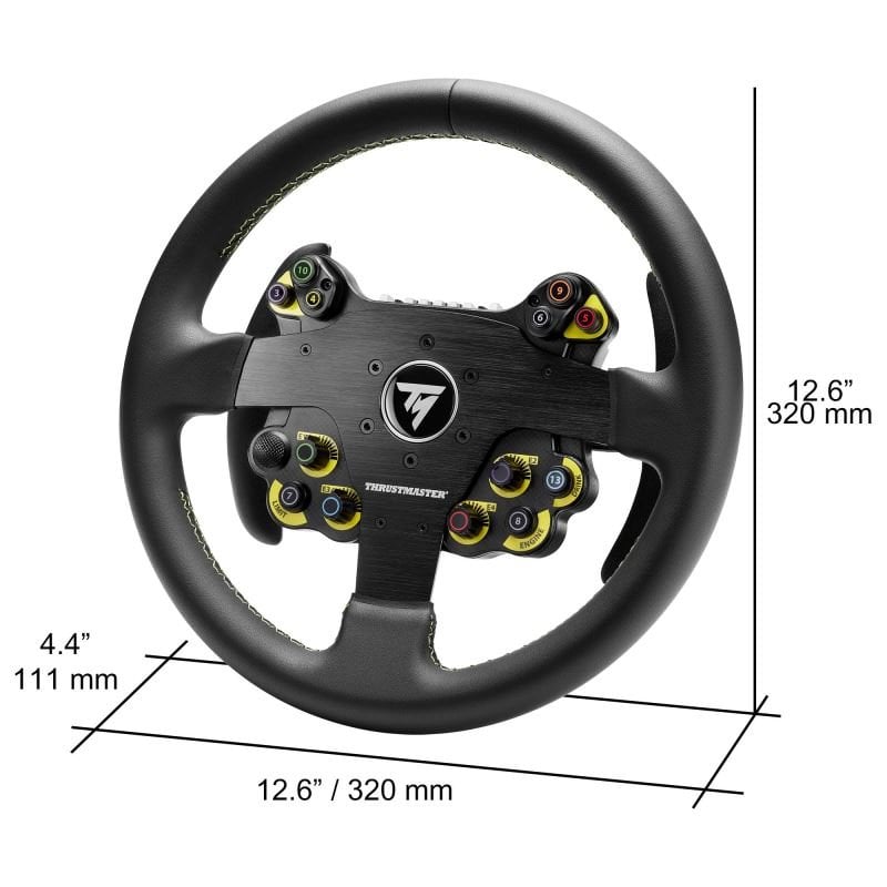 Thrustmaster EVO Racing 32R Leather, přídavný volant